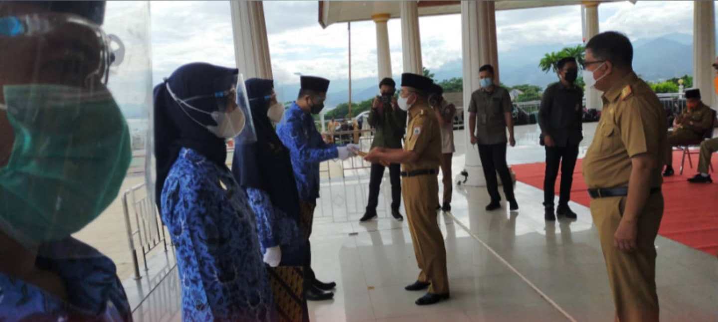 288 Calon ASN Sulbar Terima SK, Gubernur Minta Jangan Dijadikan Batu Loncatan untuk Pindah ke Tempat Lain